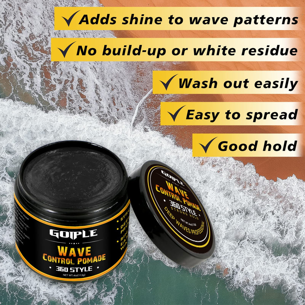 Goiple natural formula with shea butter nourishes the scalp.
