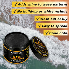 Goiple natural formula with shea butter nourishes the scalp.