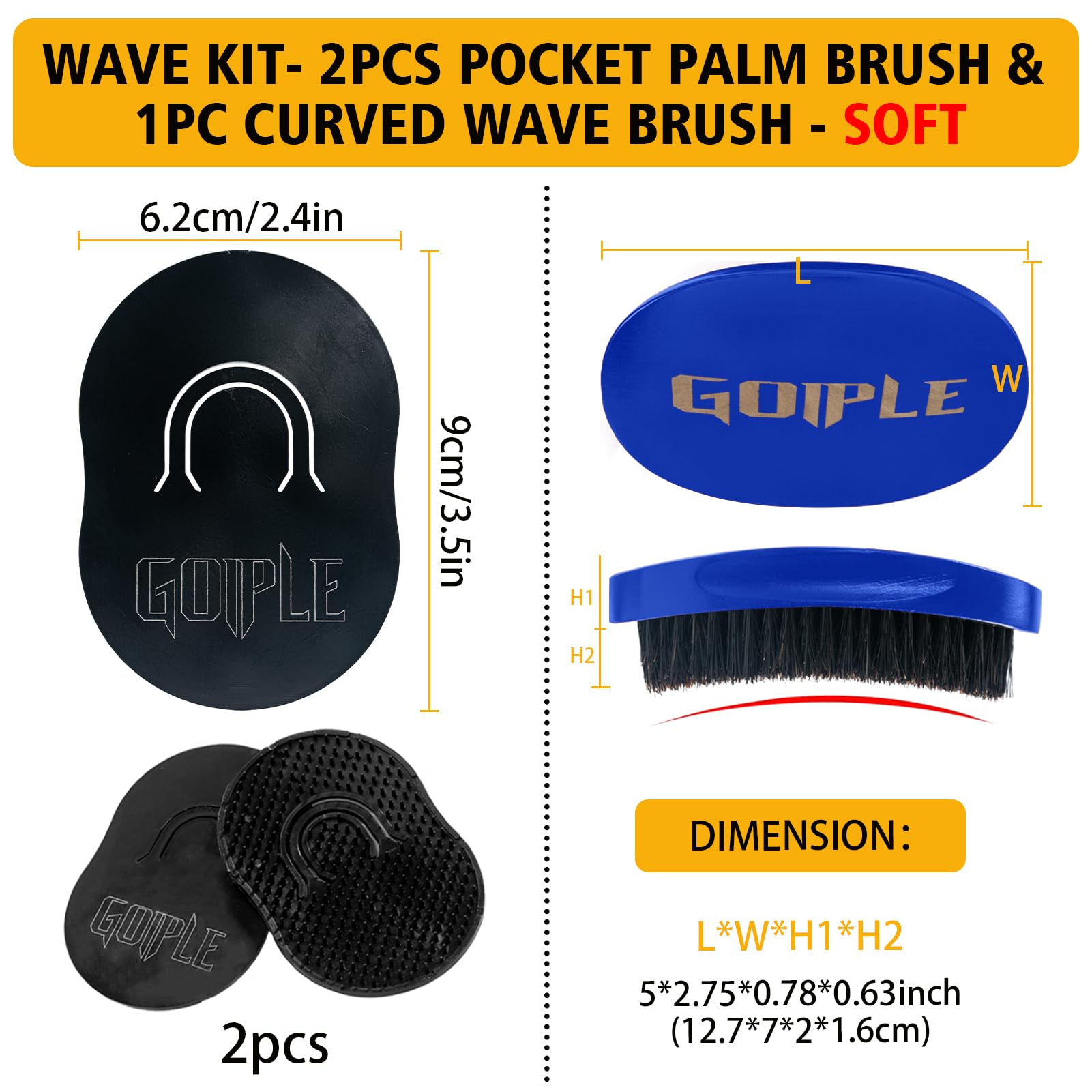 Goiple non-greasy hold cream keeps waves in place without residue