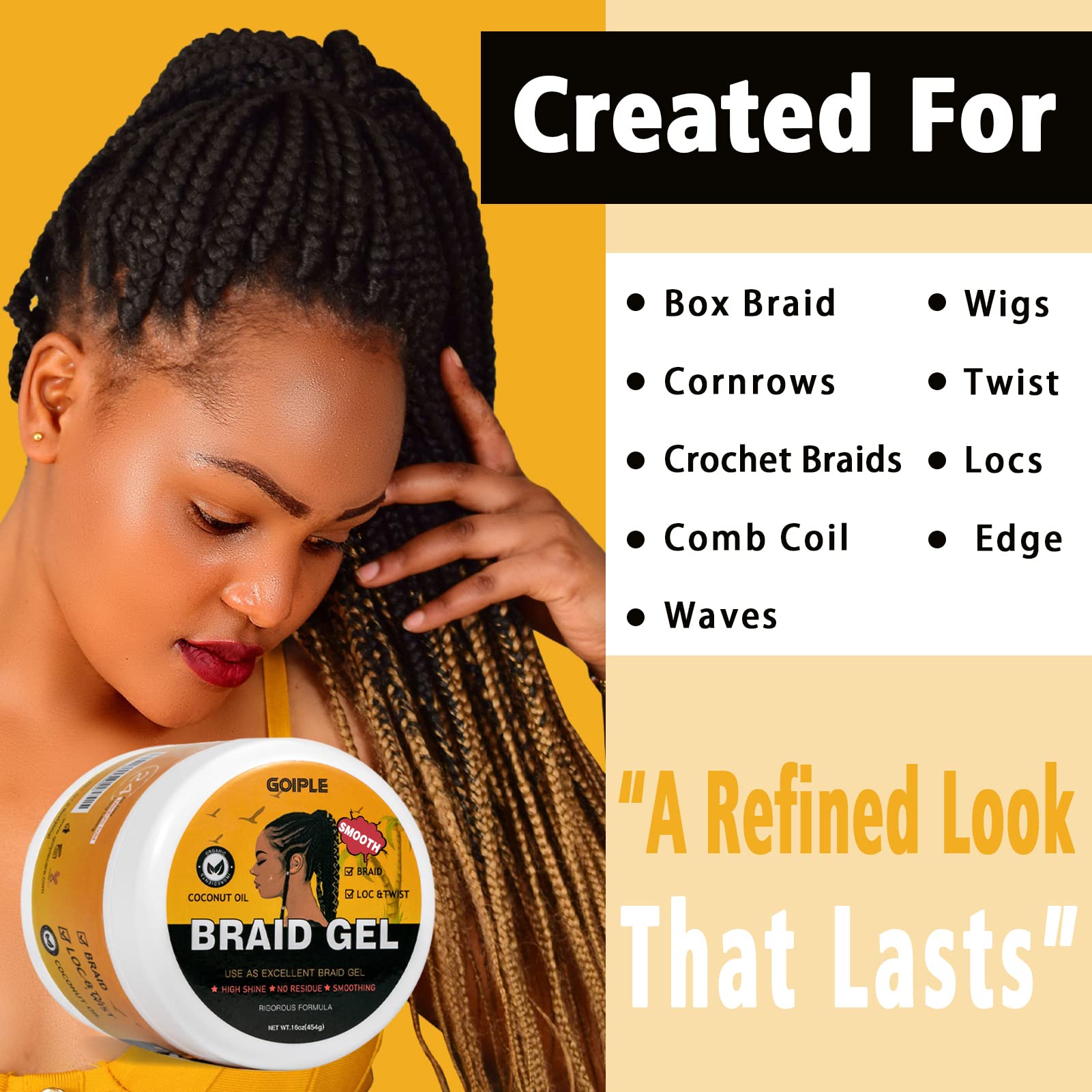 Goiple nourishing oil blend with tea tree argan and coconut for shine