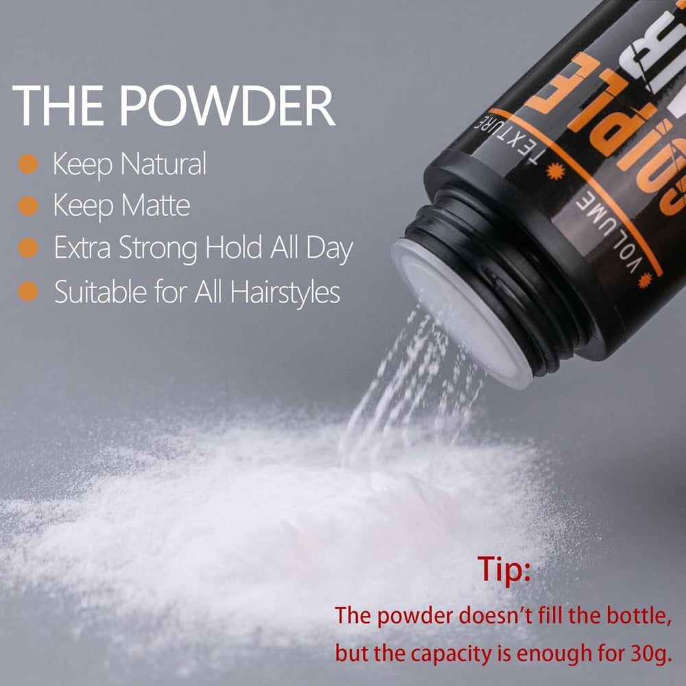Goiple powder texture application demonstrates easy texture creation without greasy residue