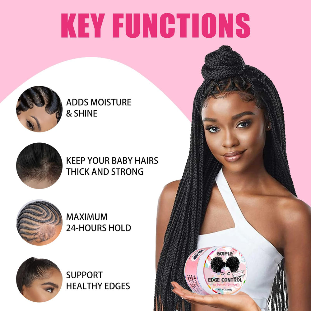 Goiple rose castor oil supports healthy texture and vitality.
