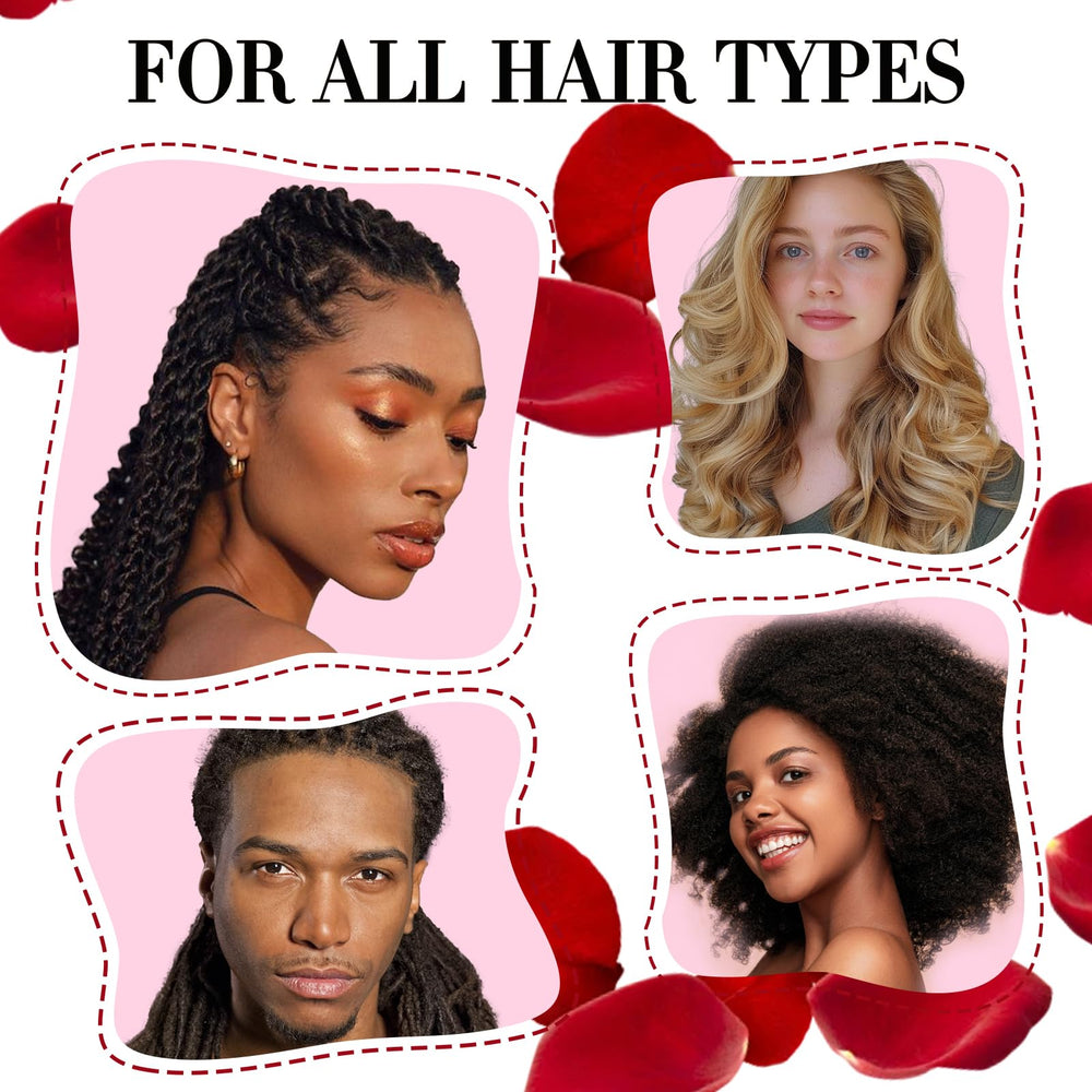 Goiple Rose Water Spray enhances twist-outs and braid definition with light formula.