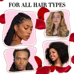 Goiple Rose Water Spray enhances twist-outs and braid definition with light formula.