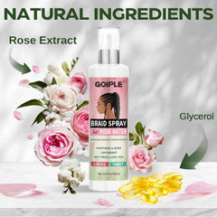 Goiple Rosemary Oil bottle supports healthy roots and smoother growth.