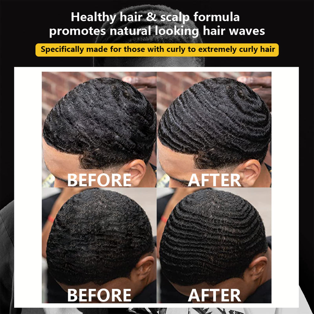 Goiple silky durag included to help maintain pattern and moisture.