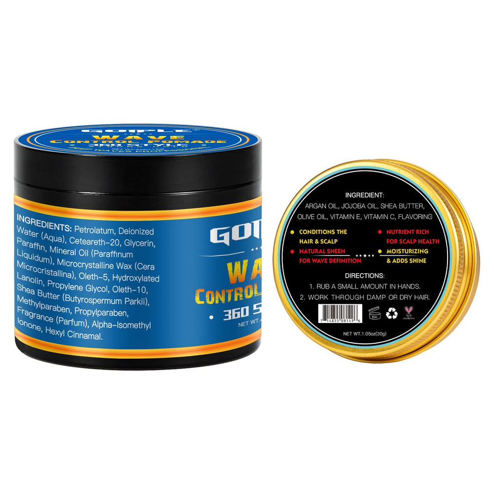 Goiple Travel-friendly wave kit for on-the-go grooming.