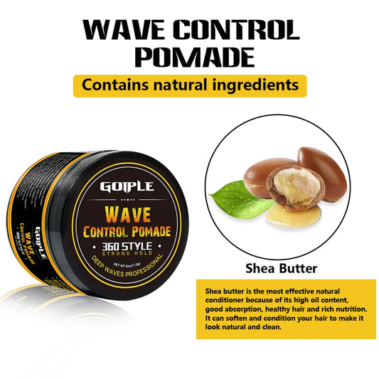 Two Goiple wave brushes in a compact 2-pack for shaping waves.