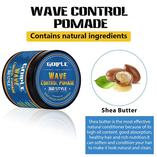 Goiple Wave Butter smoothing jar enhances wave definition.