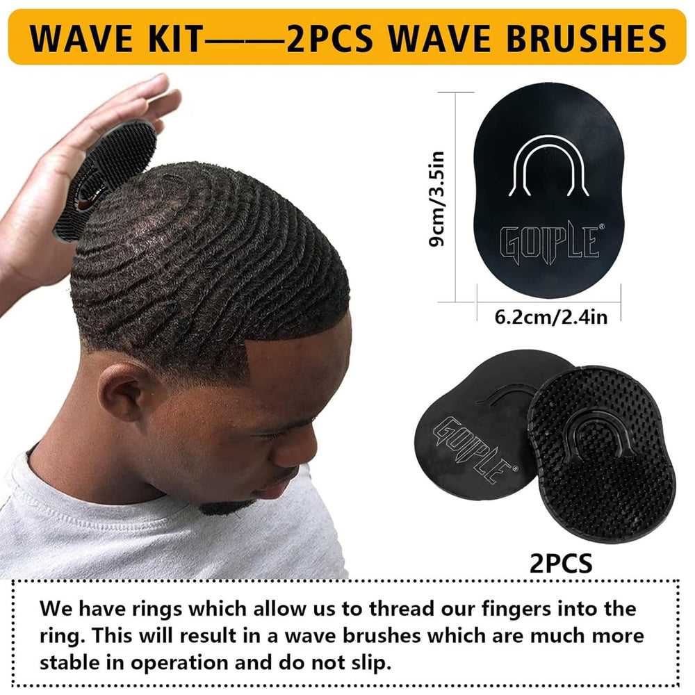 Goiple Waves Wash Shampoo bottle cleanses scalp while preserving natural shine.