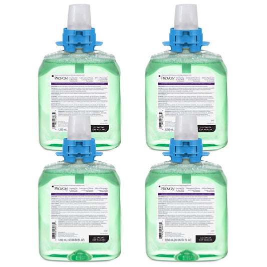 GOJO PROVON foaming wash refill 1250 mL in clear green for simple cleansing routines.