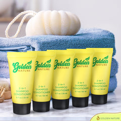 Jasmine-scented haircare bottle delivering floral and musky notes for a soothing post-travel refresh.