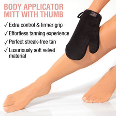 Golden Star Beauty mini mitt for precise detail work around edges.