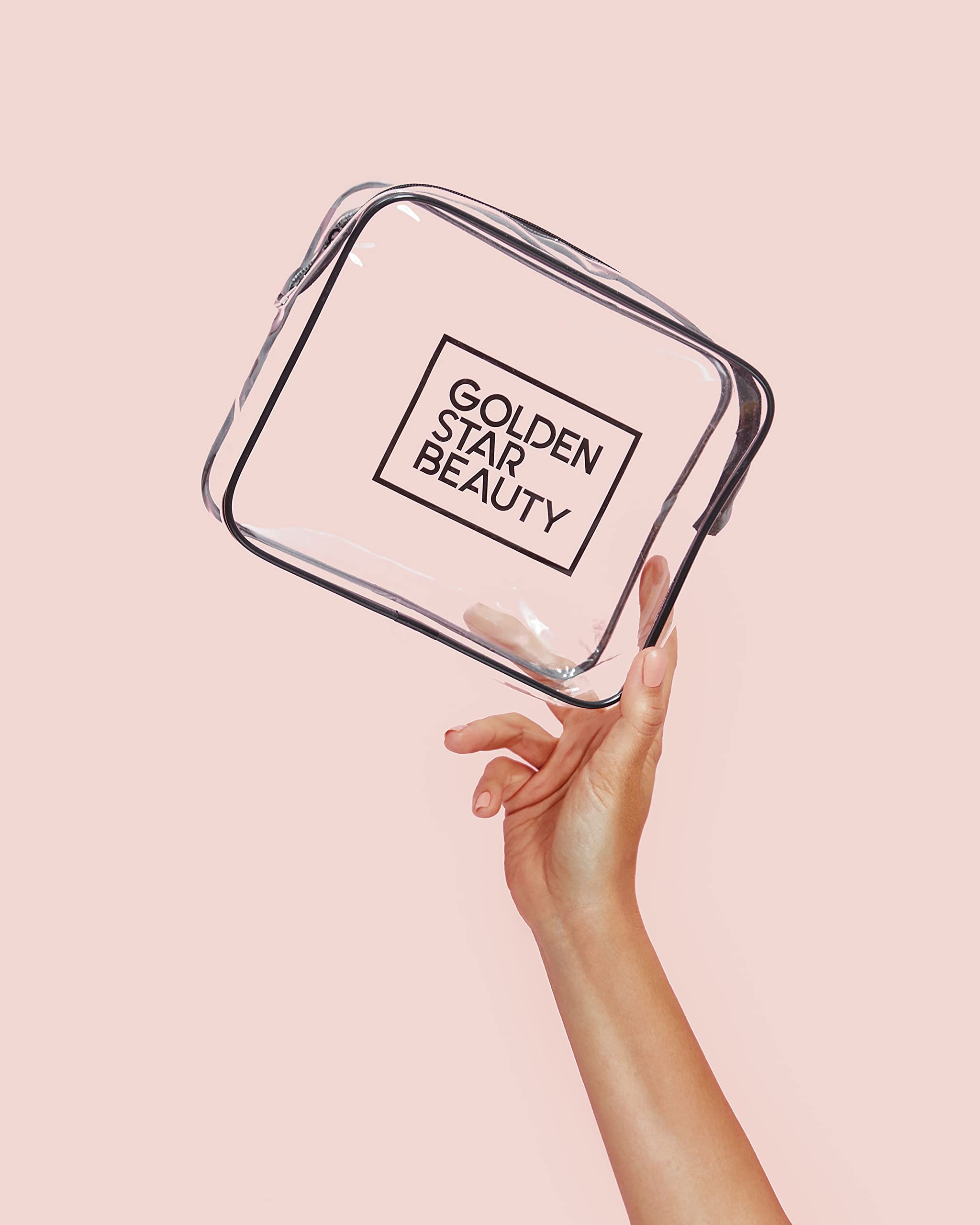 Golden Star Beauty mitt demonstrates streak-free tanning in use.