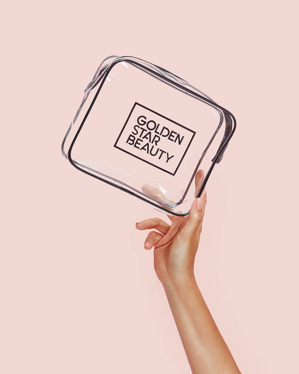 Golden Star Beauty mitt demonstrates streak-free tanning in use.
