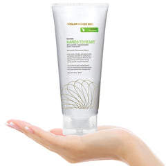 GOLDFADEN MD Hands To Heart on-hand application suggests brighter skin tone support