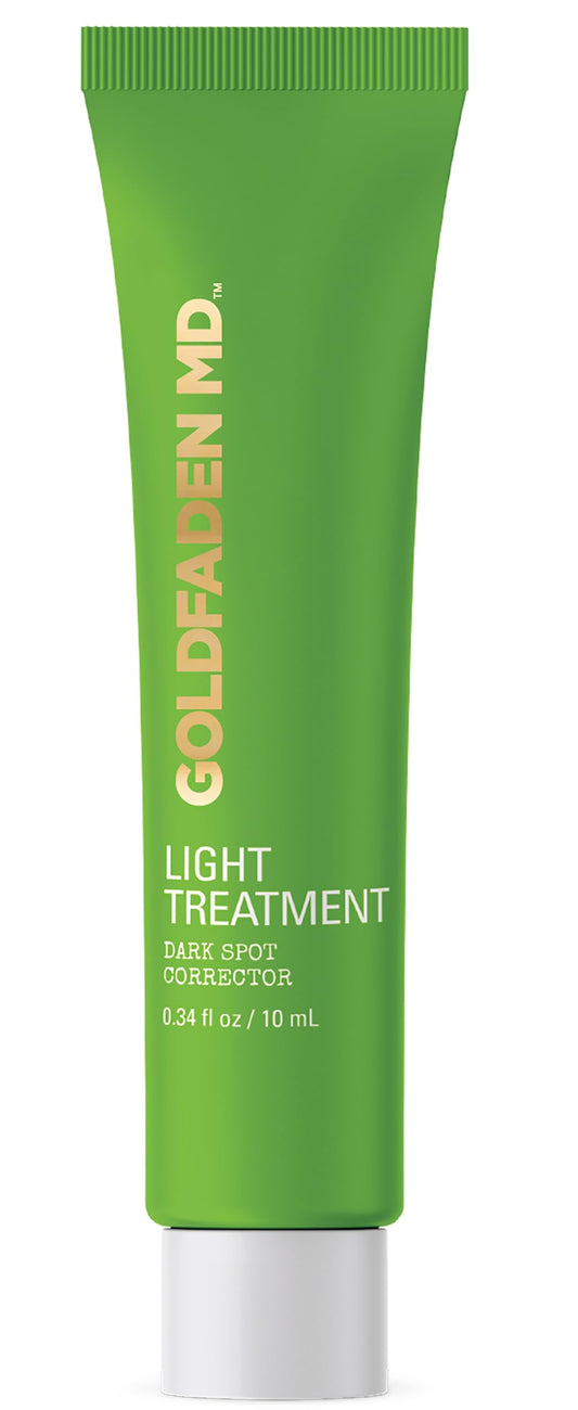 GOLDFADEN MD bottle for dark spots, even-toned skin