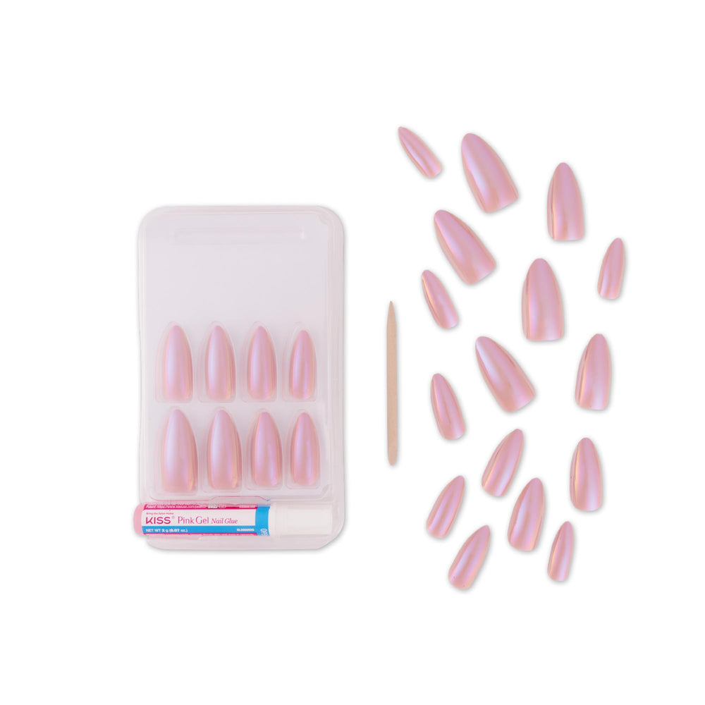 Goldfinger manicure stick guiding precise nail placement