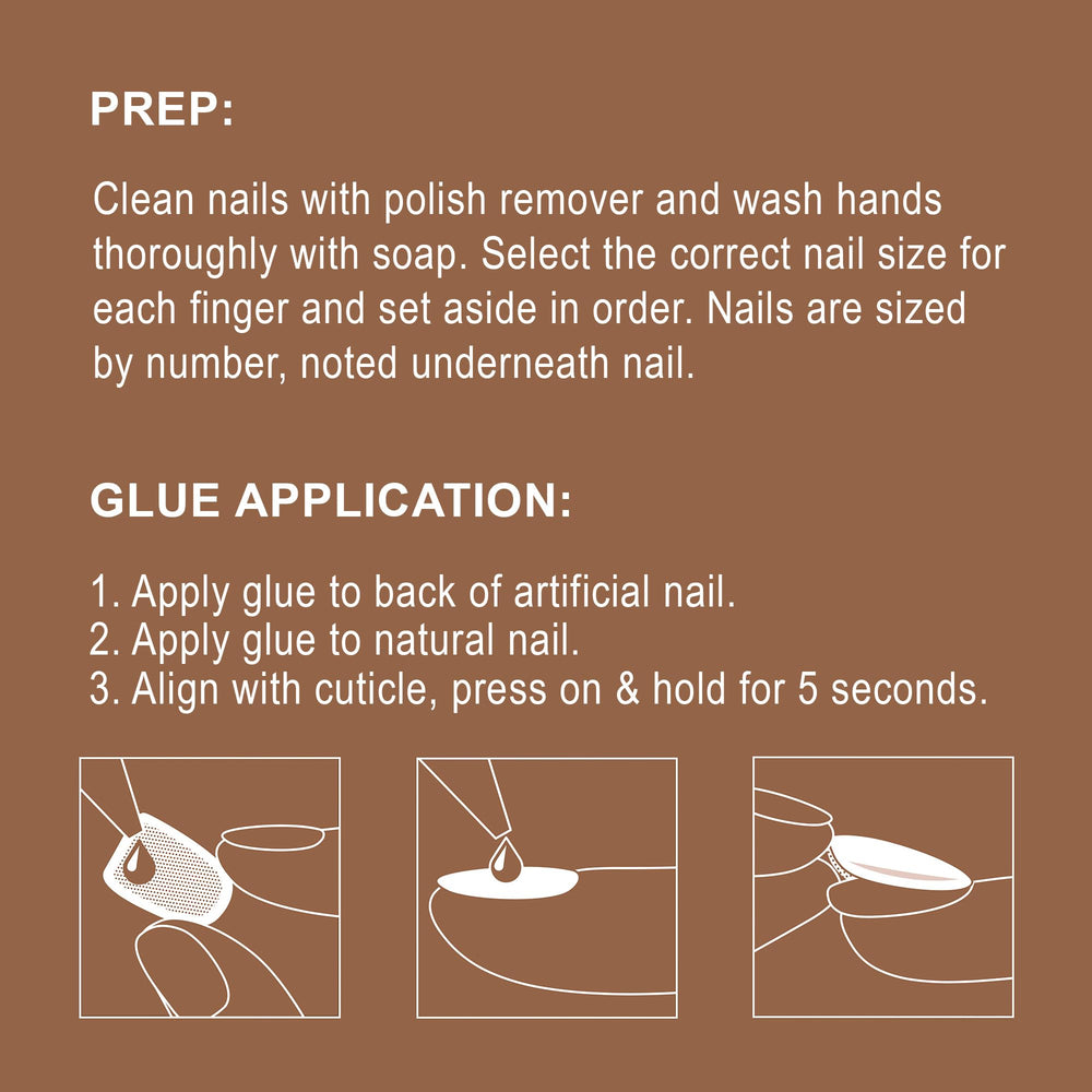 Goldfinger natural-feel design mimics real nails for comfort
