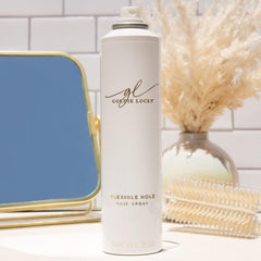 Goldie Locks humidity-ready frizz control for polished looks.