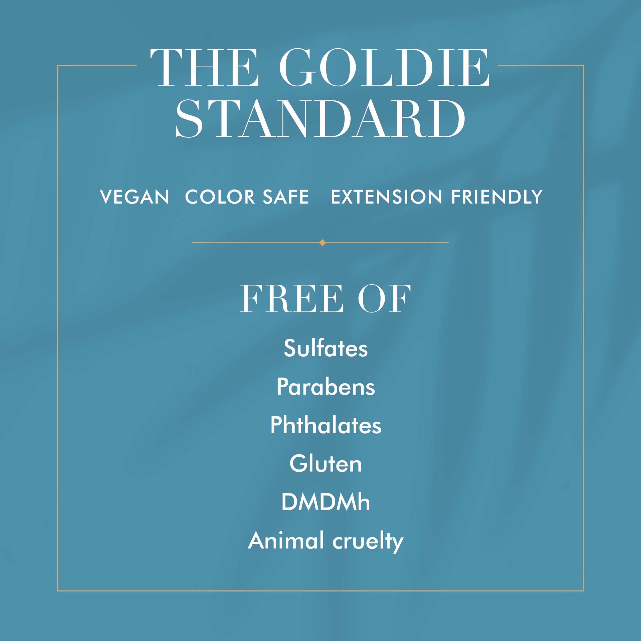 Goldie Locks color-treated and extension-safe formula.