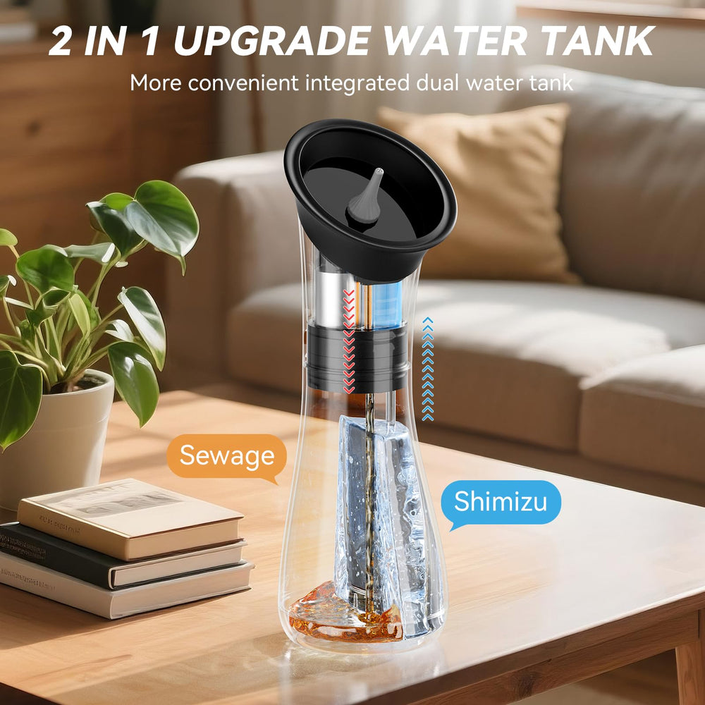 GOLFOEE adjustable pressure modes offer gentle to thorough cleaning.
