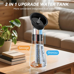 GOLFOEE adjustable pressure modes offer gentle to thorough cleaning.
