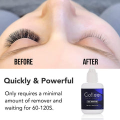 GOLLEEPRO cotton swab application showing controlled gel placement