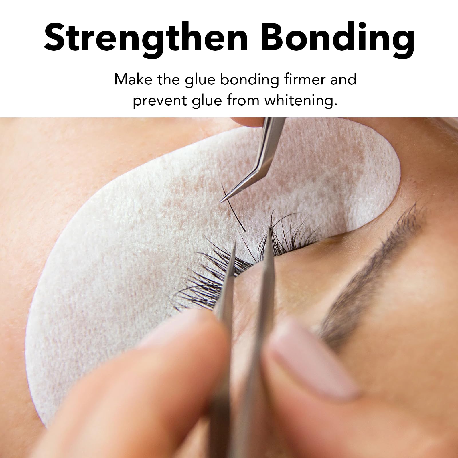 GOLLEEPRO eyelash extension adhesion is enhanced by a clean, prep surface