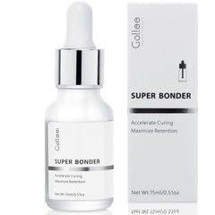 GOLLEEPRO Lash Bonder bottle close-up showing clear seal and brand name