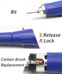 Goluao drill attachments for shaping, polishing, and cuticle cleanup.