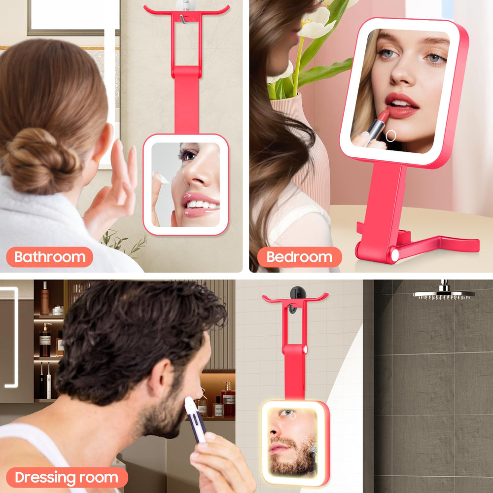 GOMIPURU gift-ready lighted mirror ideal for beauty lovers