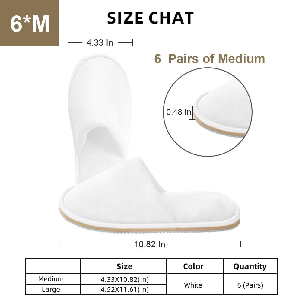 GONG GONG crystal velvet white slippers offer soft warmth for hotel guests.
