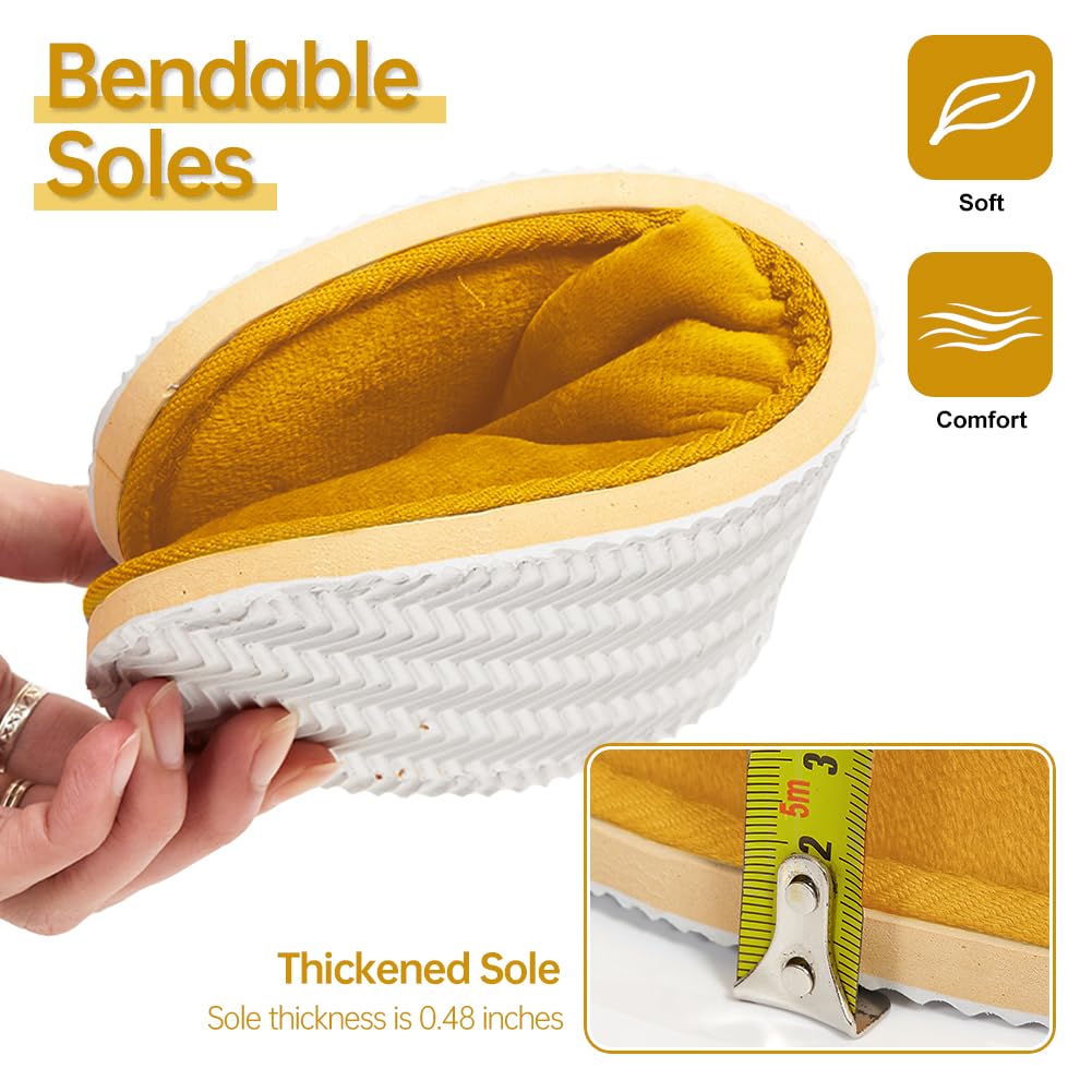 GONG GONG machine washable slippers stay plush after washing.