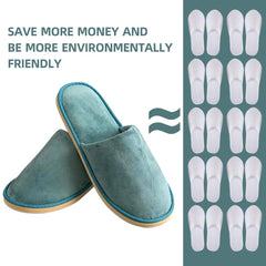 GONG GONG slippers are machine washable and durable