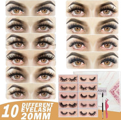 GOO GOO ultra-lightweight lashes, 0.5g, barely there on the eye.