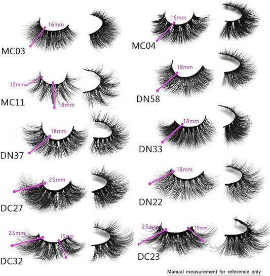 GOO GOO, soft cotton band mink lashes, easy to apply and comfortable.