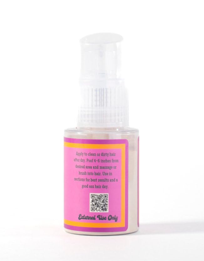 Good Ass Hair Day funnel in bundle enables mess-free refilling.