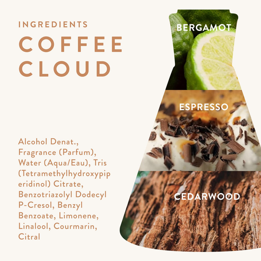 Good Chemistry Coffee Cloud packaging emphasizes vegan and cruelty-free values.