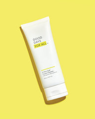 Good Days For All New Leaf Cleanser packaging close-up highlighting mindful skincare