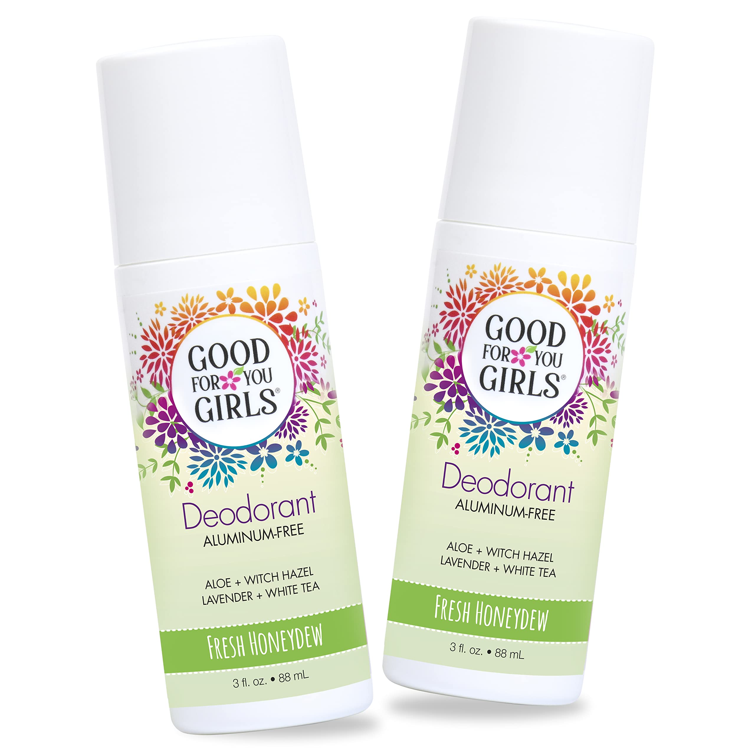 Good For You Girls Fresh Honeydew deodorant bottle for kids, aluminum-free formula.