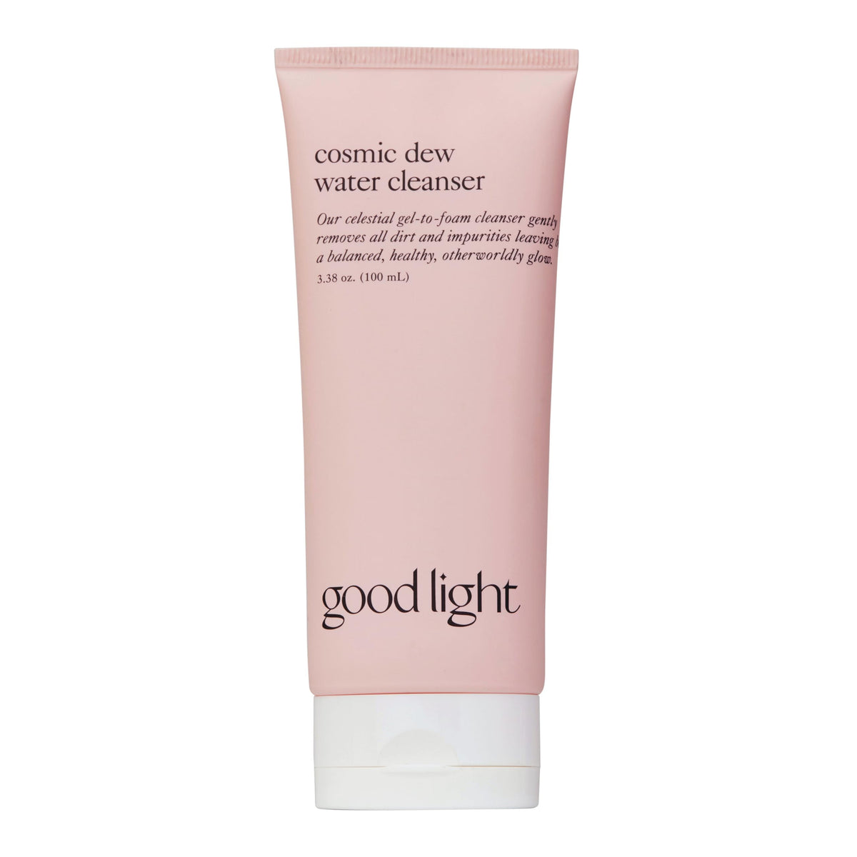 Good Light Cosmic Dew Water Cleanser bottle pour for easy daily cleansing