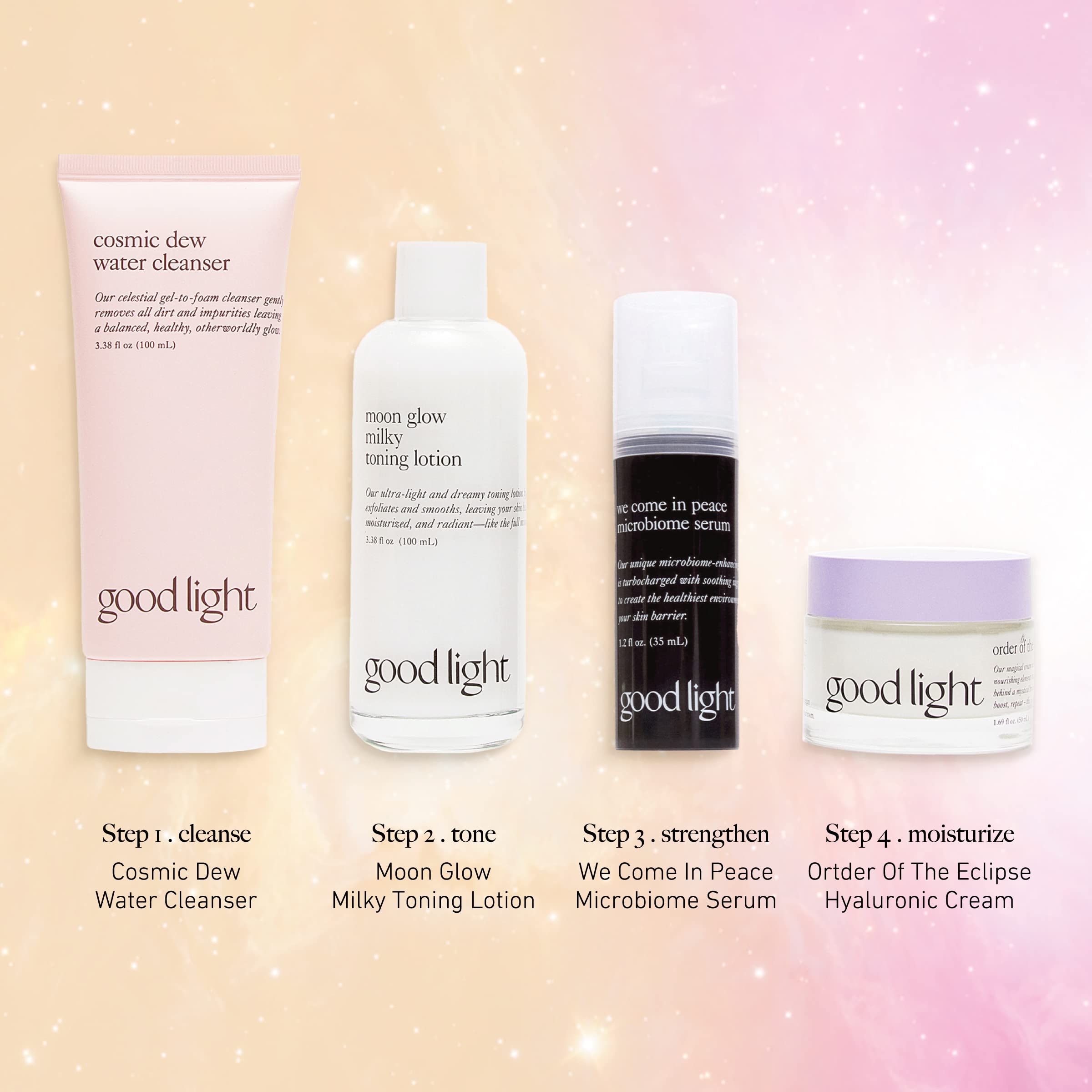Good Light Moon Glow Milky Toner Korean skincare heritage branding.