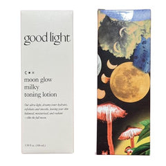 Good Light Moon Glow Milky Toner pour highlights milky formula for gentle exfoliation.