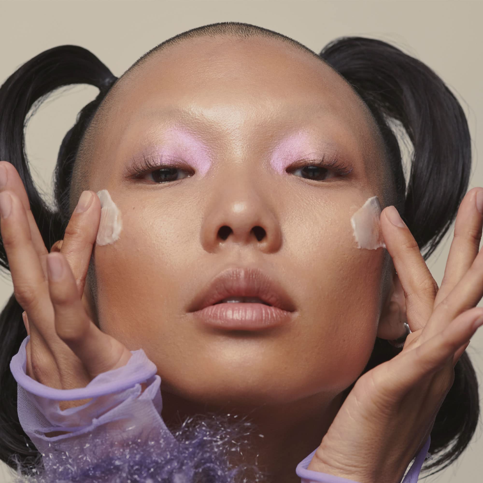 Good Light Order of the Eclipse label close-up highlights vegan clean beauty credentials