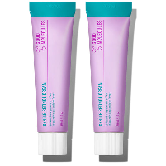 Good Molecules Gentle Retinol Cream Pack 2 front view for extended routine.