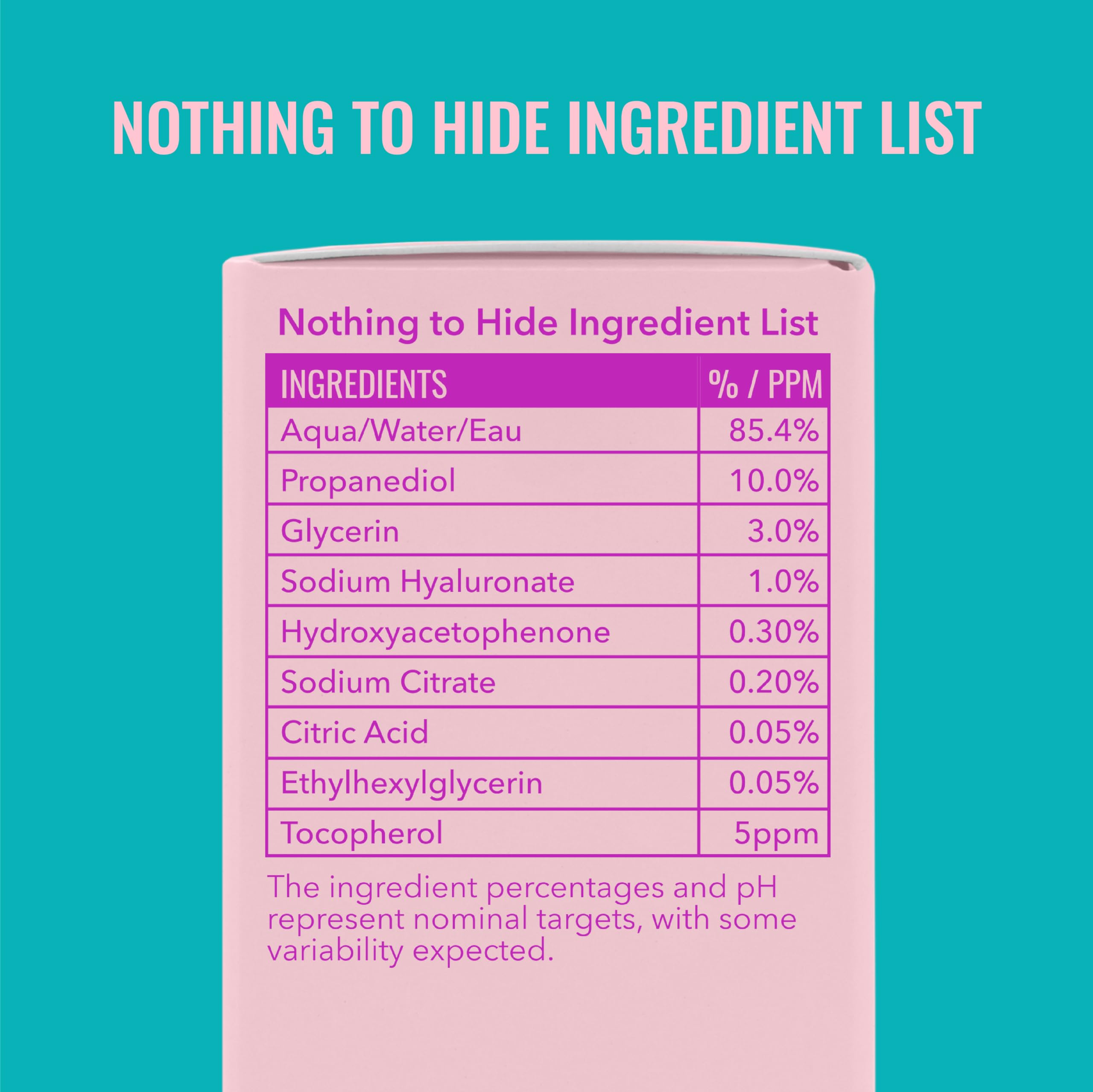 On damp skin, the serum demonstrates best-practice before moisturizer for optimal absorption.