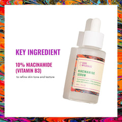 Good Molecules Niacinamide Serum texture swirl ready for application.