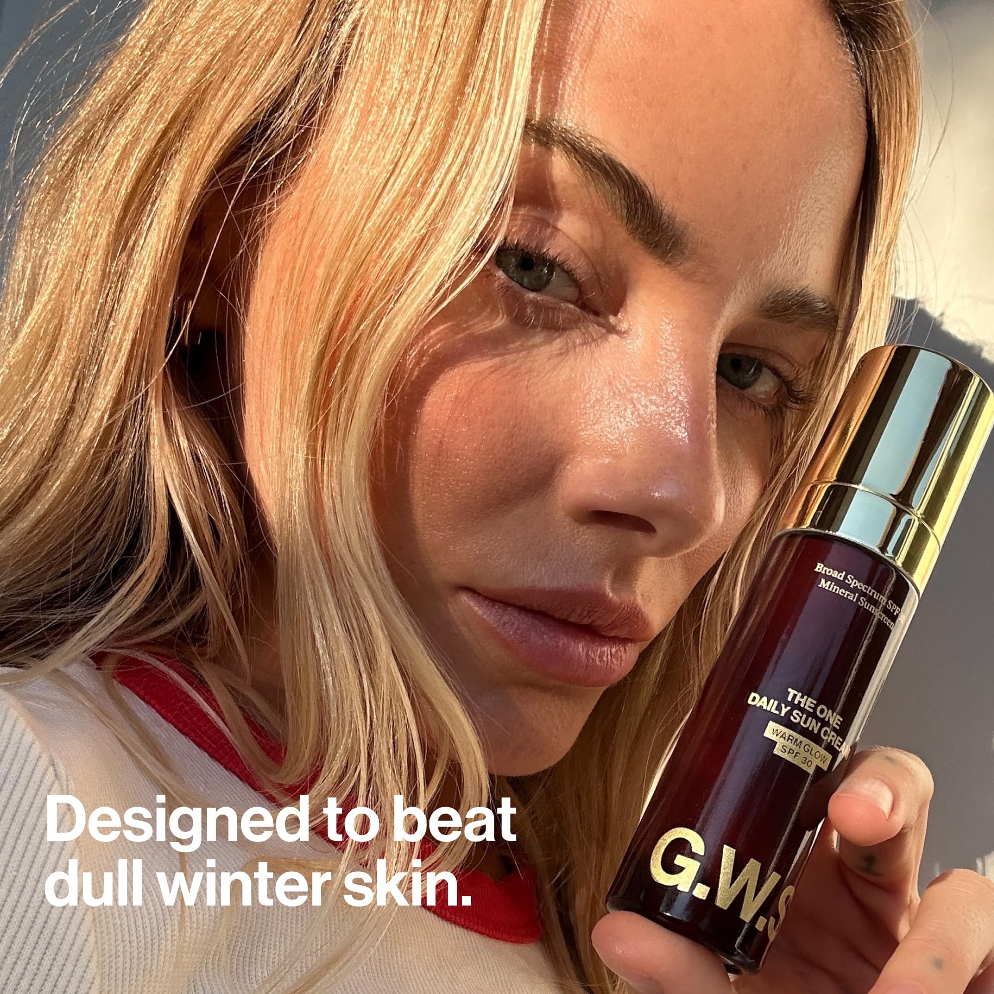 Good Weather Skin The One Warm Glow coverage for face and neck.