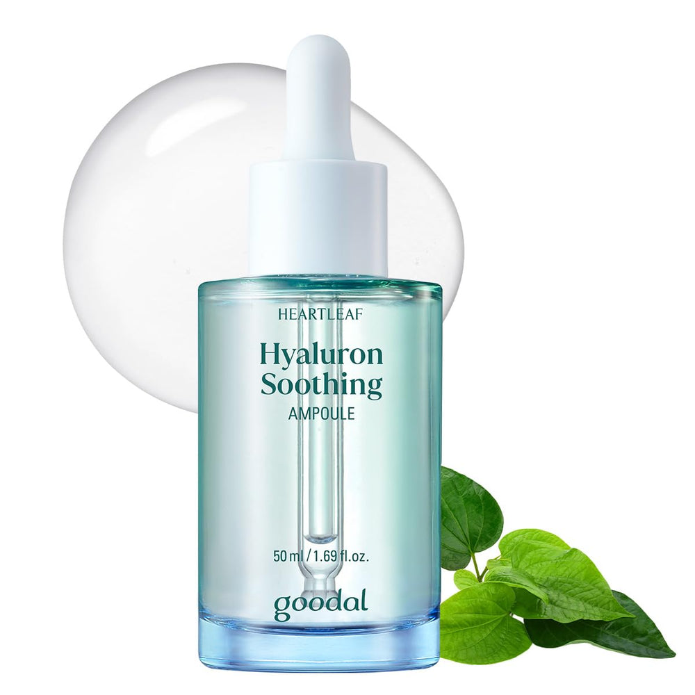 GOODAL Heartleaf Hyaluron Ampoule bottle delivers lasting hydration.
